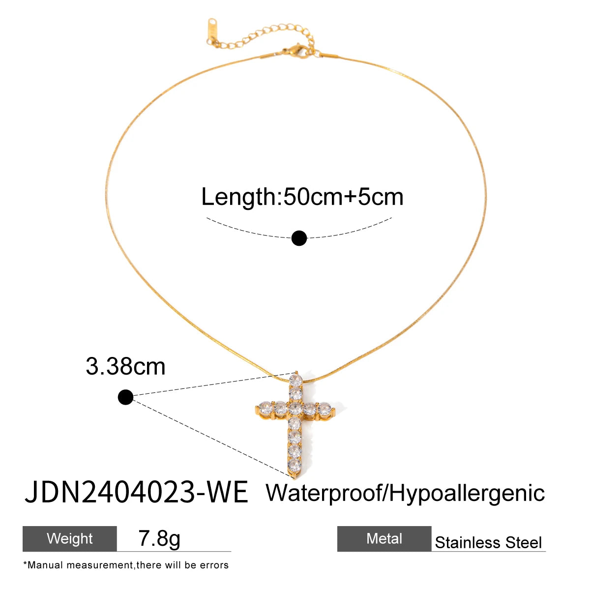 Cross Pendant Necklace