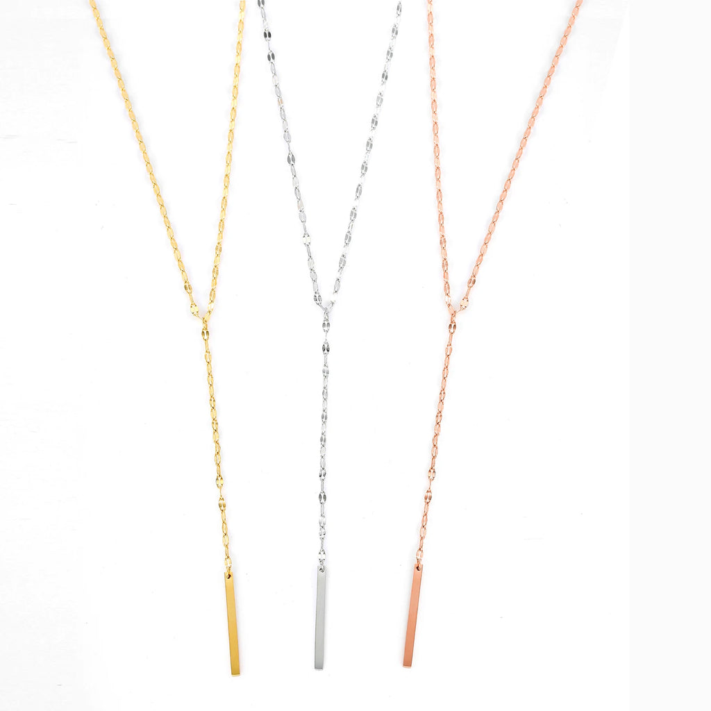 Free Lace Chain Necklace Y Shaped