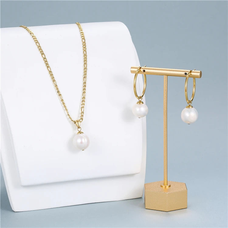 Natural Freshwater Pearl Set