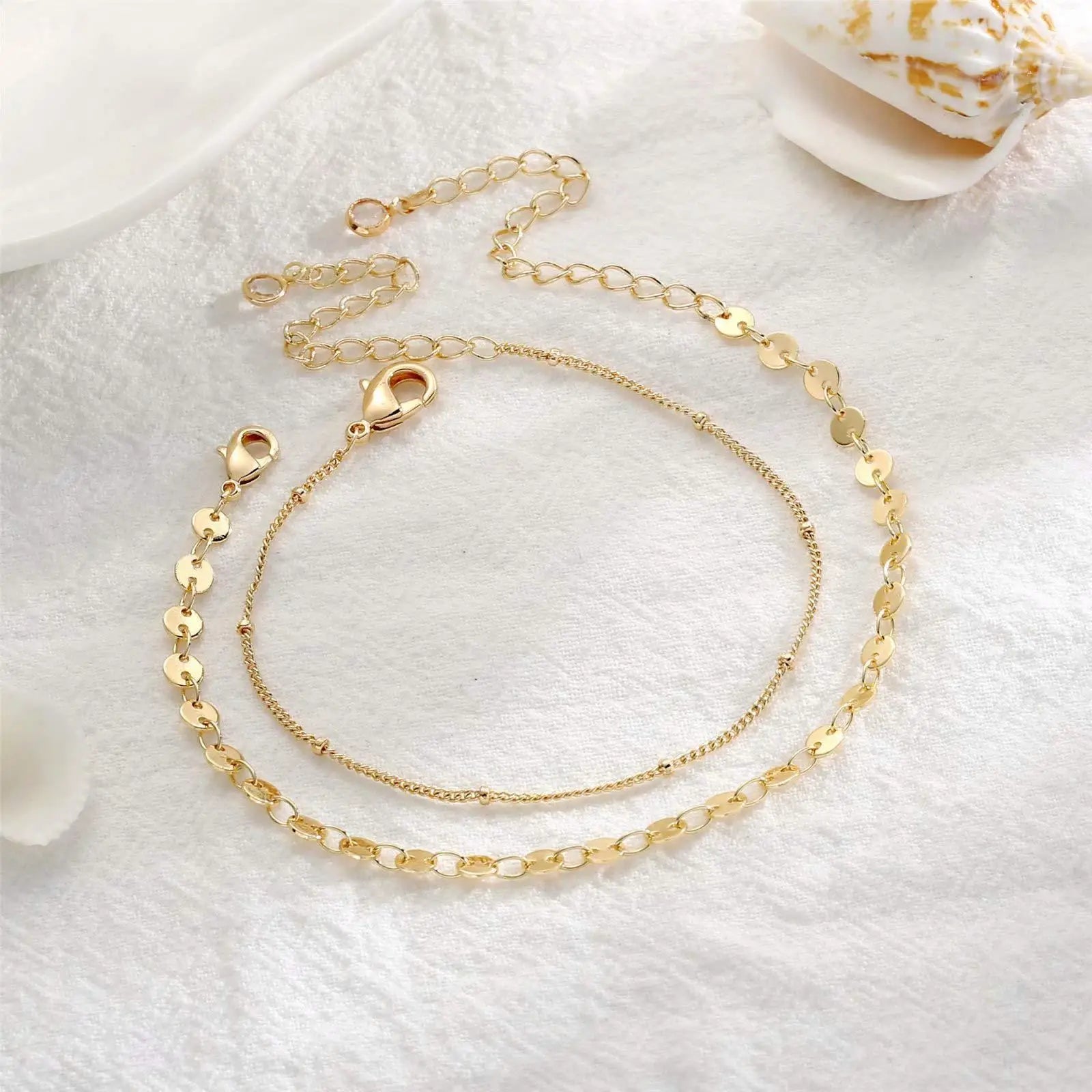 14K Dainty Gold Bracelets