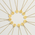 Diamond Letters Initial Pendant Necklace
