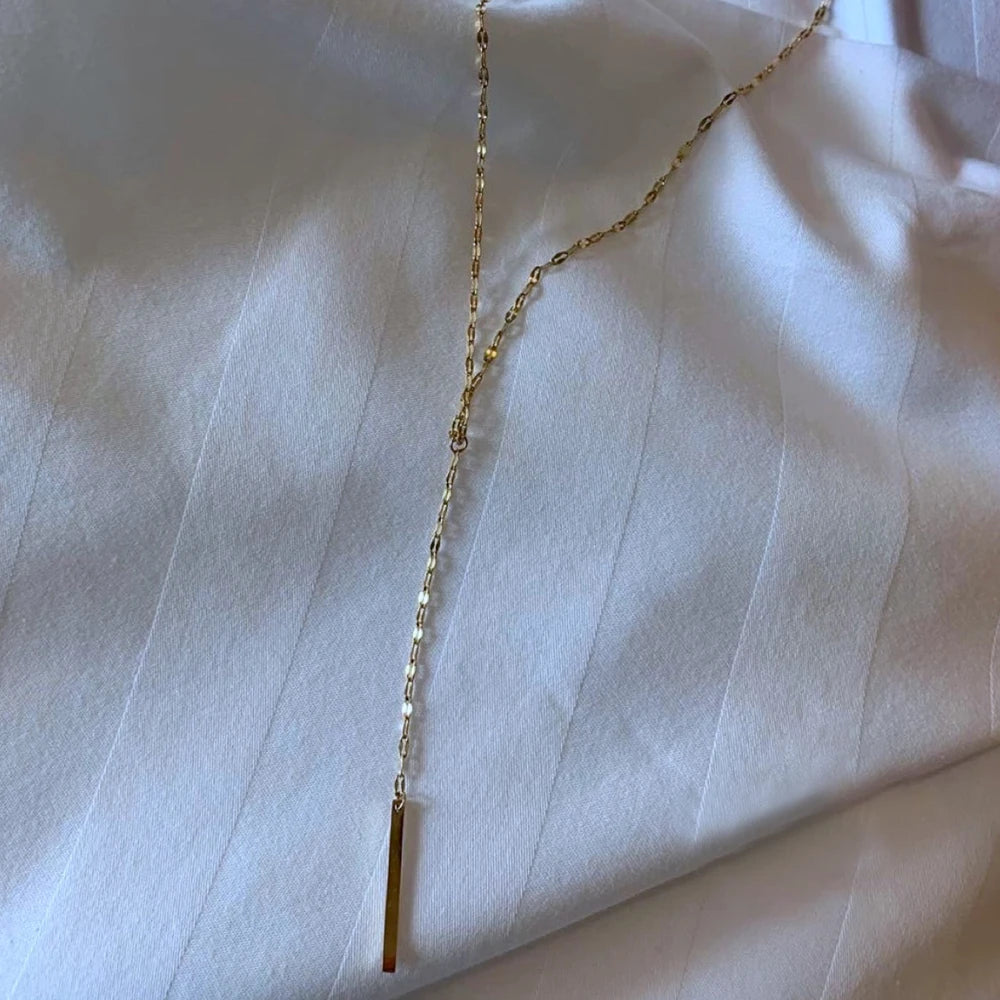 Free Lace Chain Necklace Y Shaped