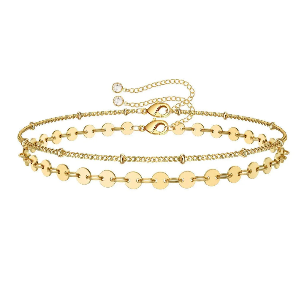 14K Dainty Gold Bracelets