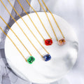 Zircon Necklace & Earrings