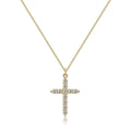 Hypoallergenic Women's Necklace Stainless Steel Cross Chain