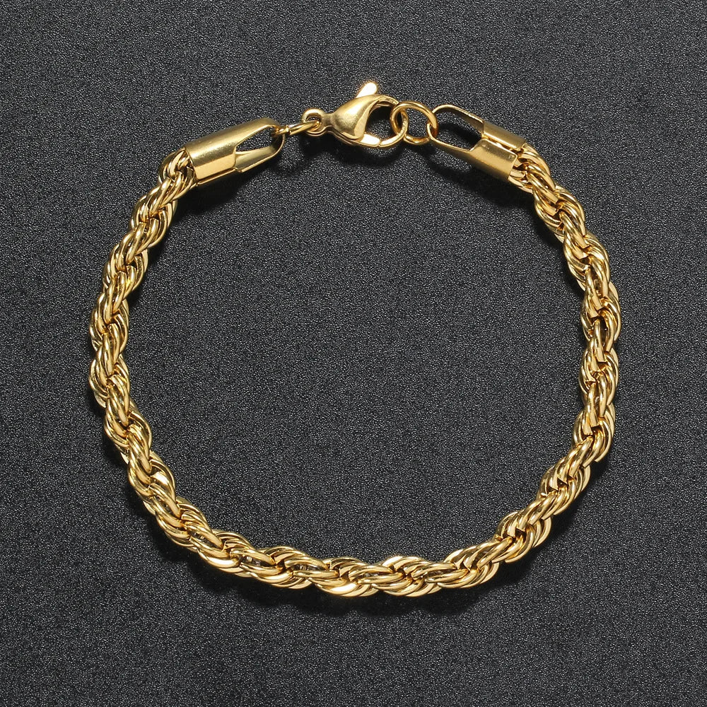Twist Chain Bracelet