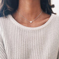 14K Gold Heart Charm Necklace