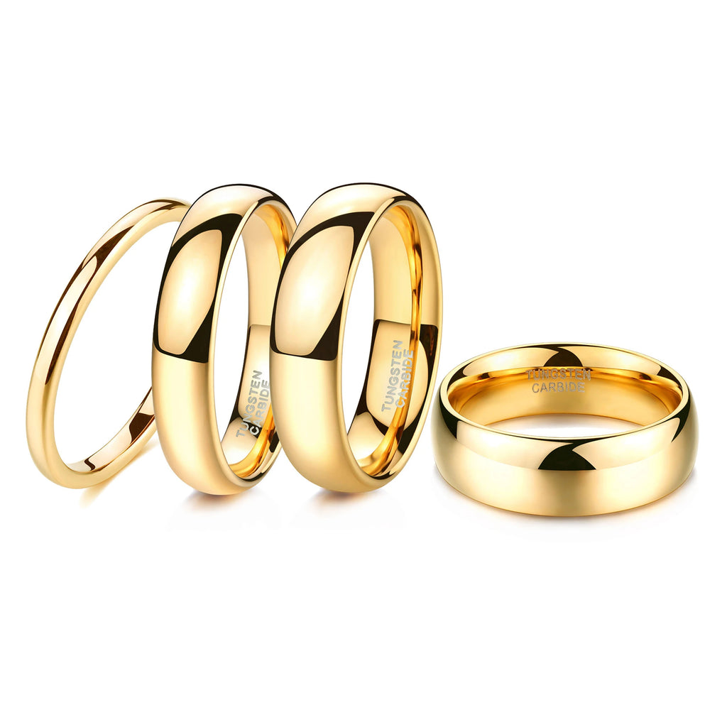 Wedding Band Gold Plated rings