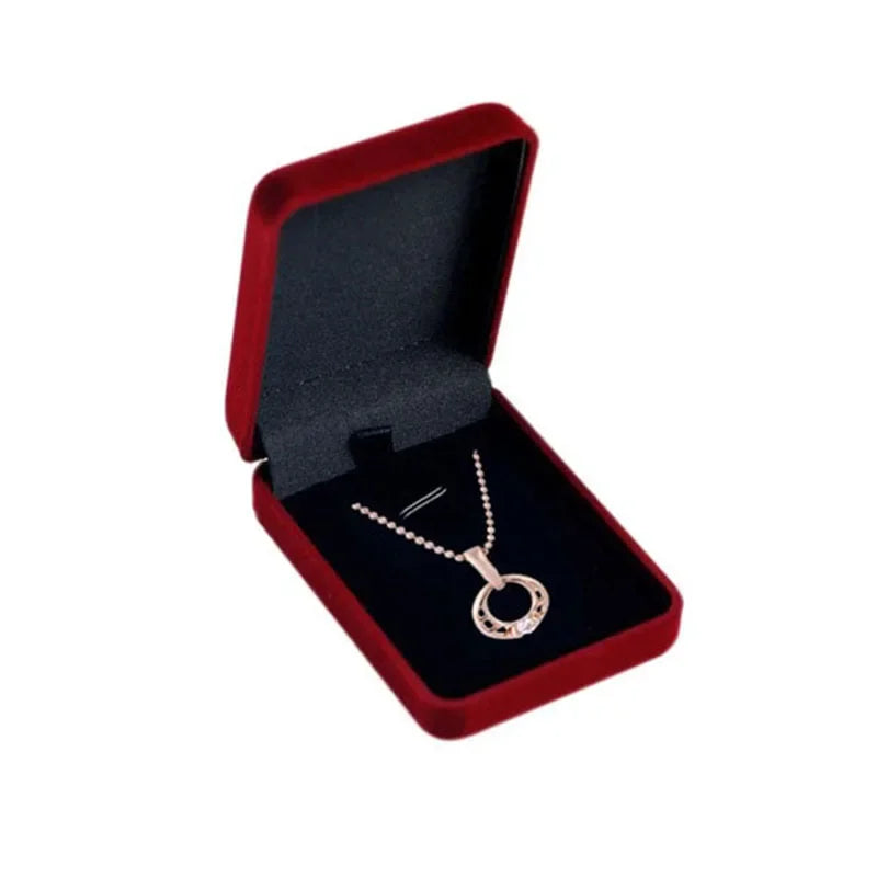 Velvet Necklace Box