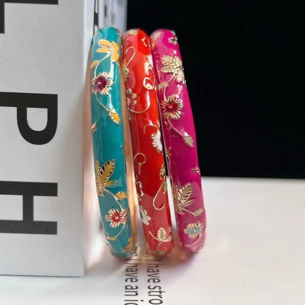Enamel Bracelets vintage