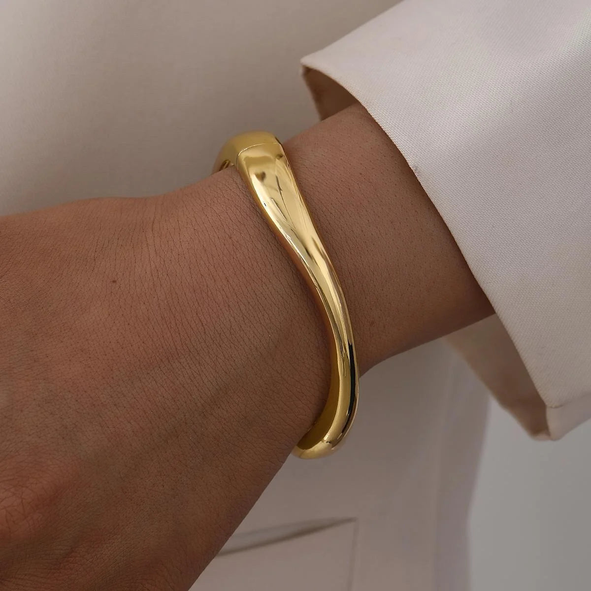 Gold Chunky Bracelets