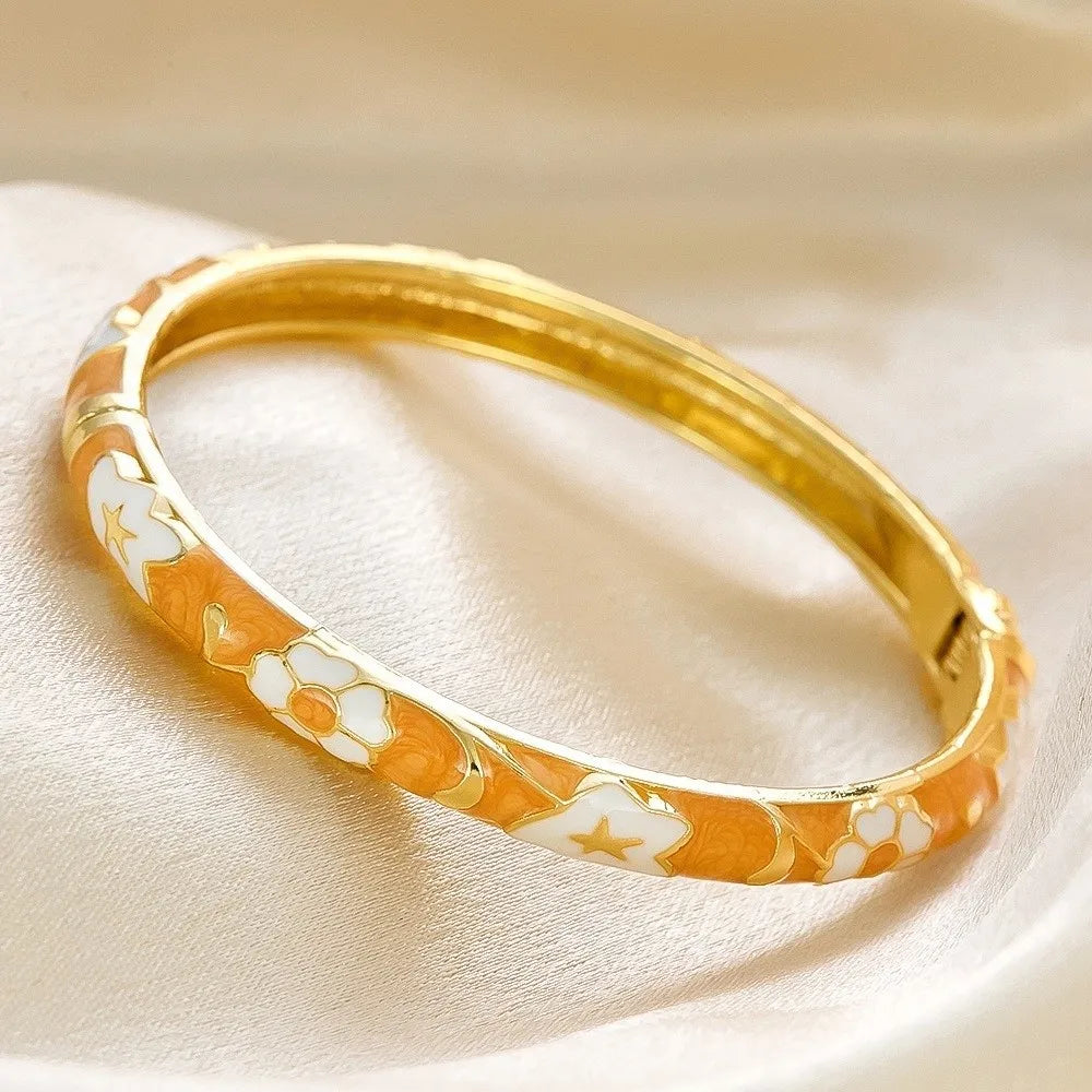 Enamel Vintage Cloisonne Bangle
