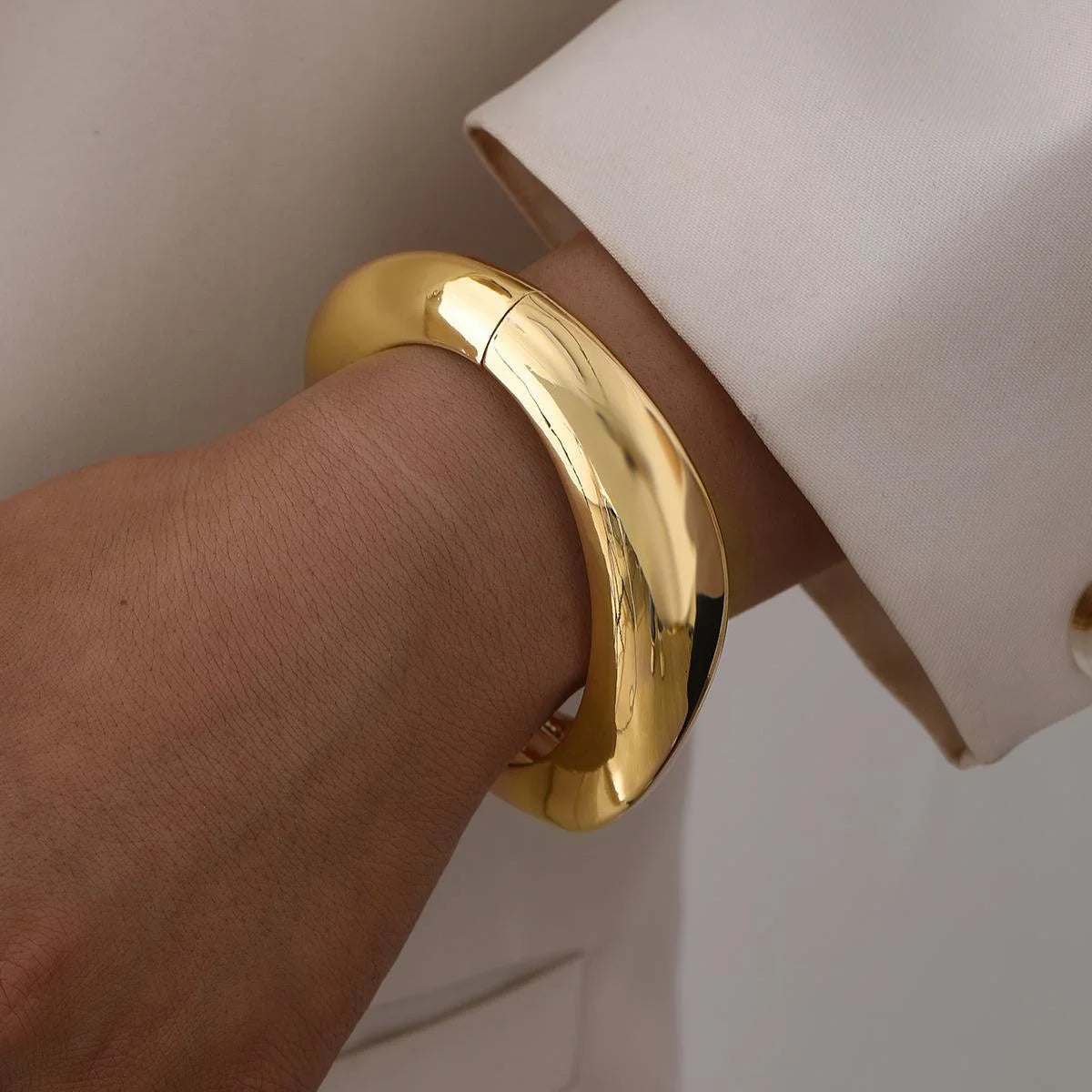 Gold Chunky Bracelets
