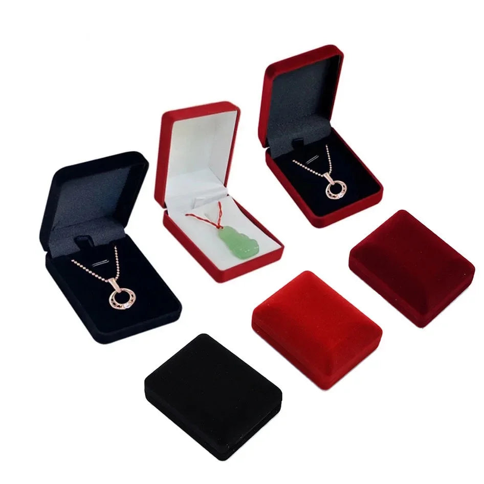 Velvet Necklace Box