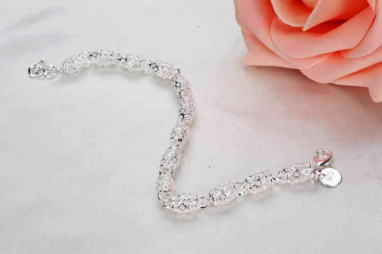 Geometric Chain Linked bracelet