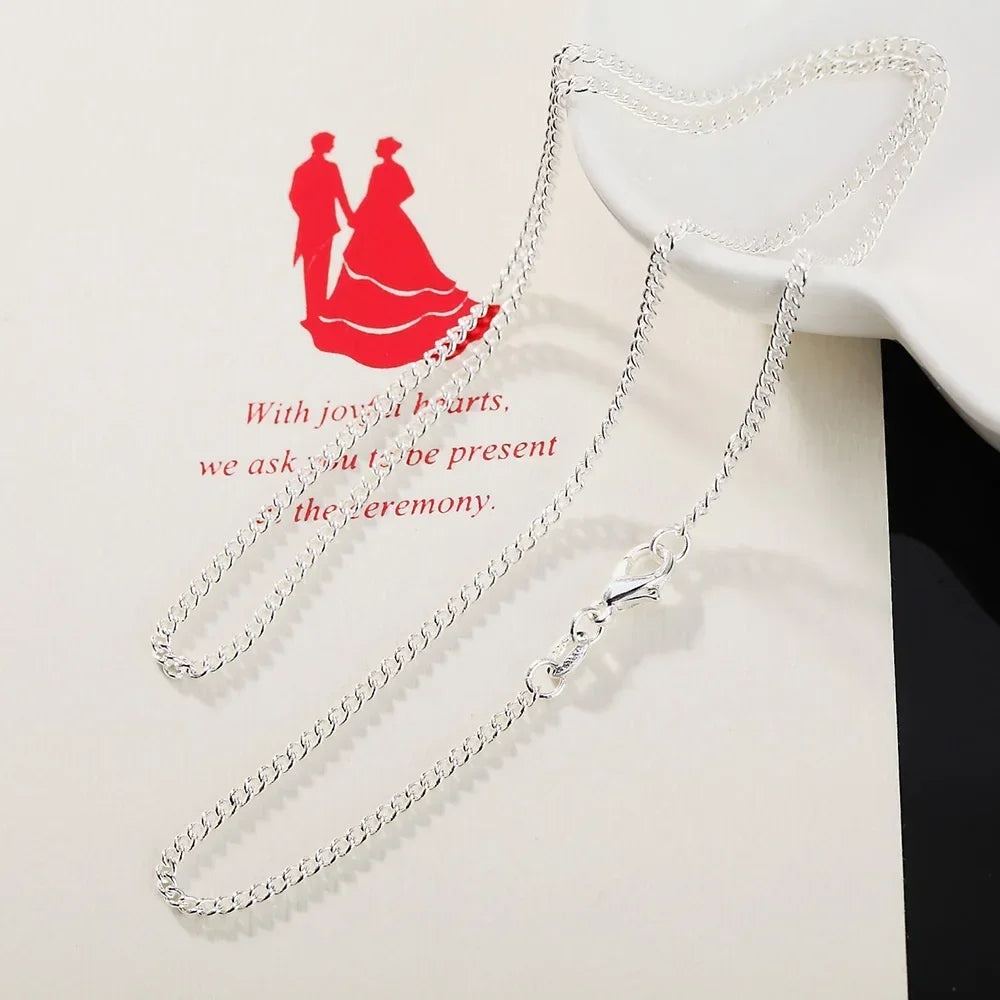 Sterling Silver Chain Necklace