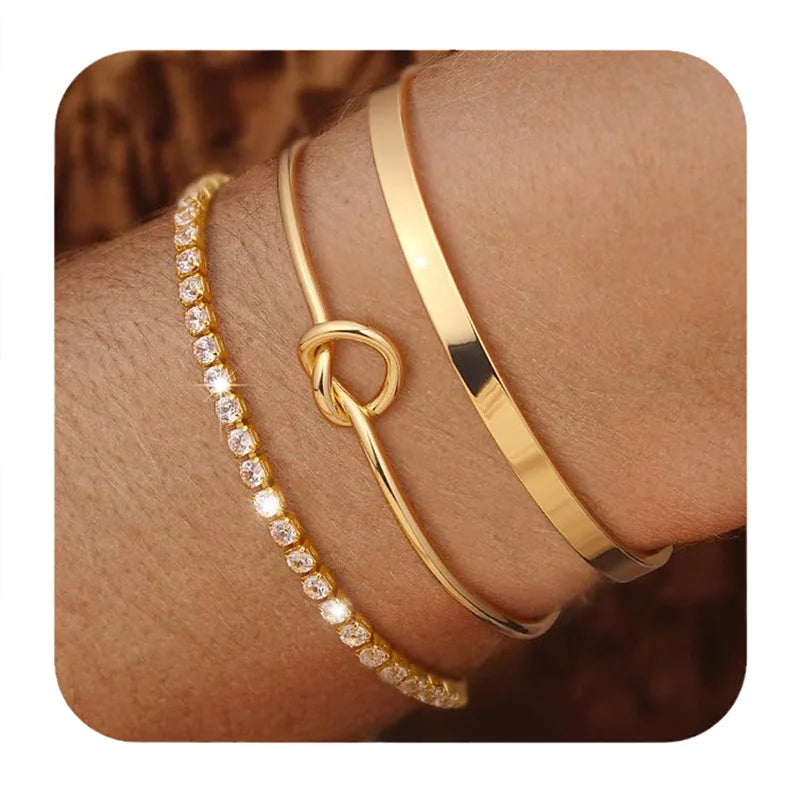 Gold Plated Bracelets