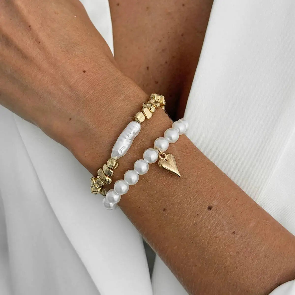 Pearl Bracelet Bohemian Chain Bracelet