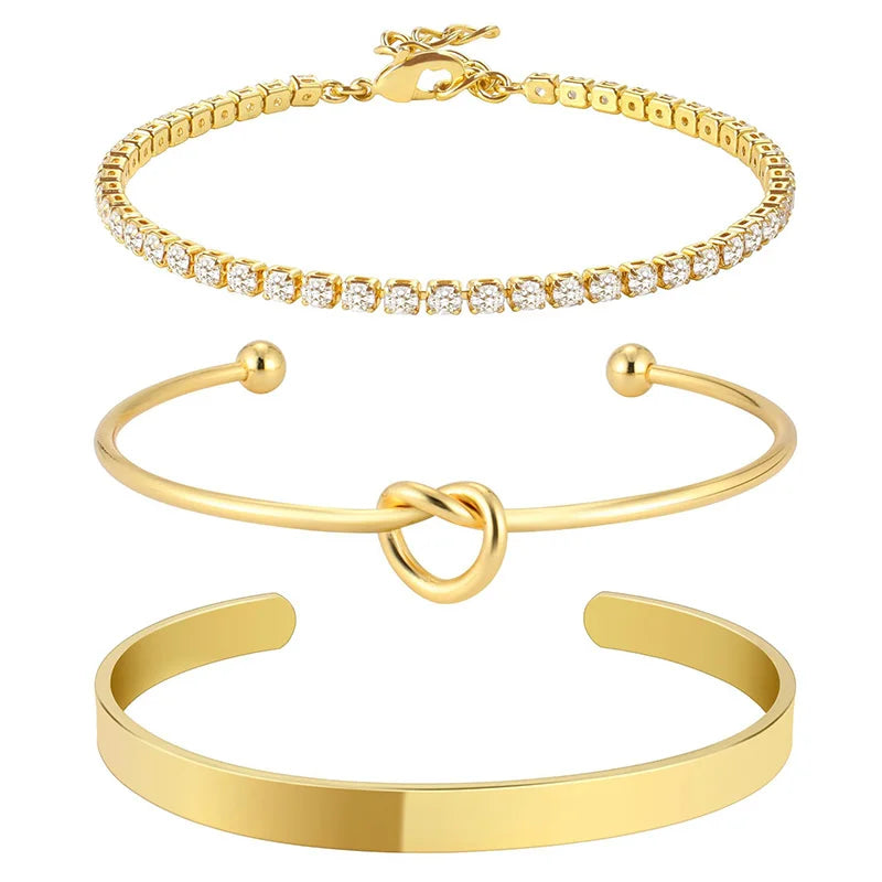 Gold Plated Bracelets