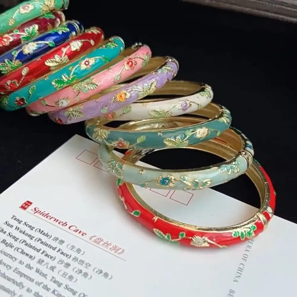 Enamel Bracelets vintage