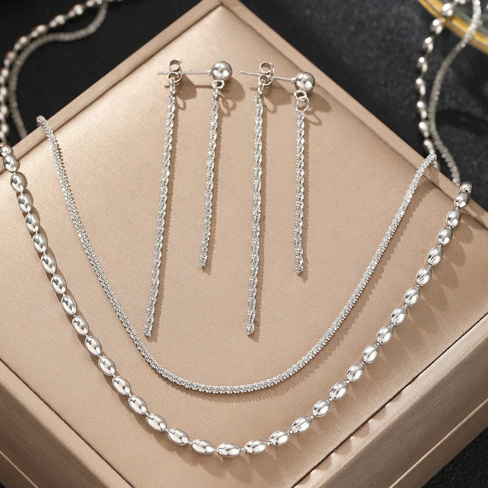 Necklace and EarringJewelry Set