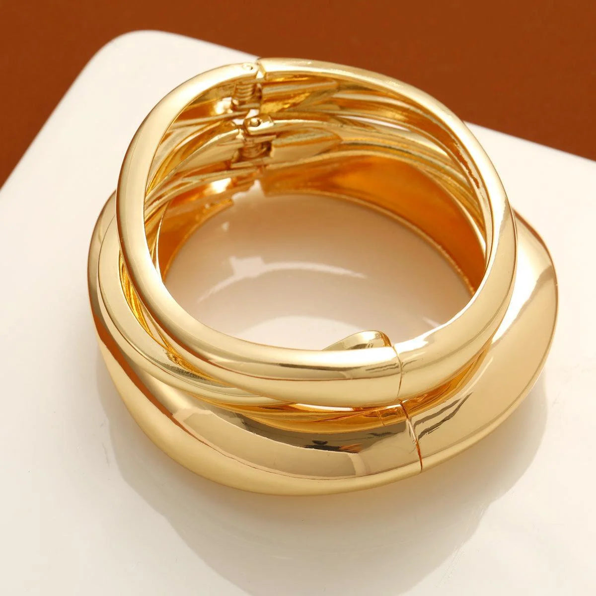 Gold Chunky Bracelets