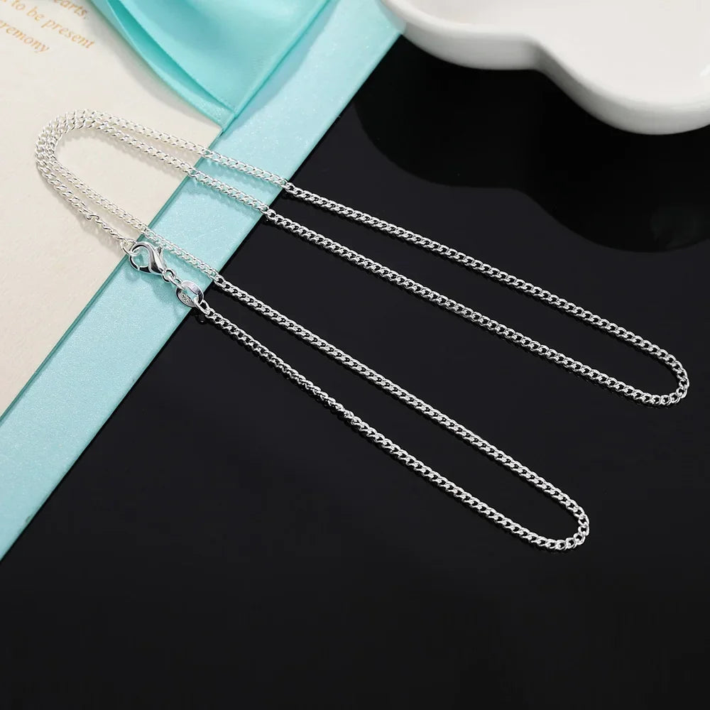 Sterling Silver Chain Necklace
