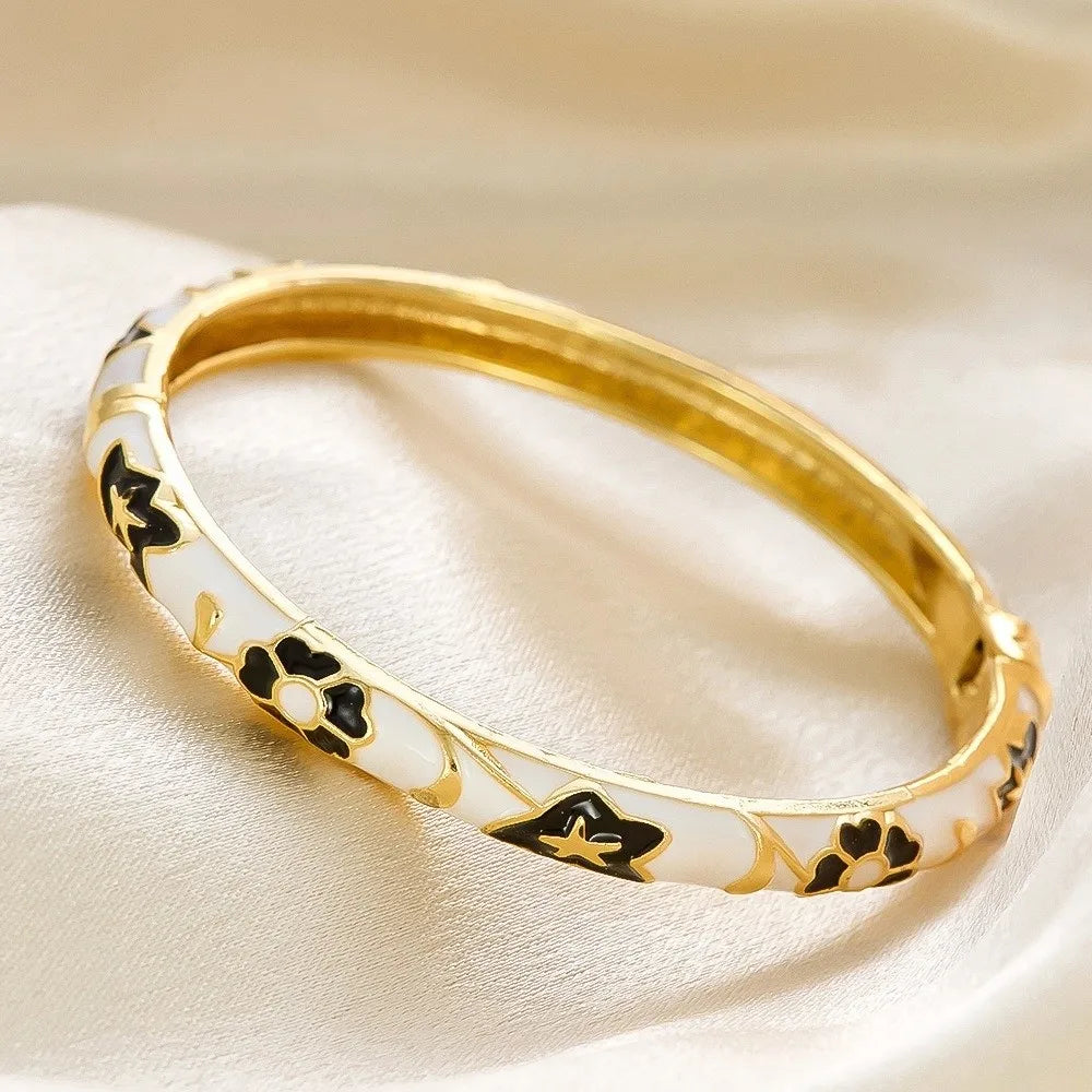 Enamel Vintage Cloisonne Bangle