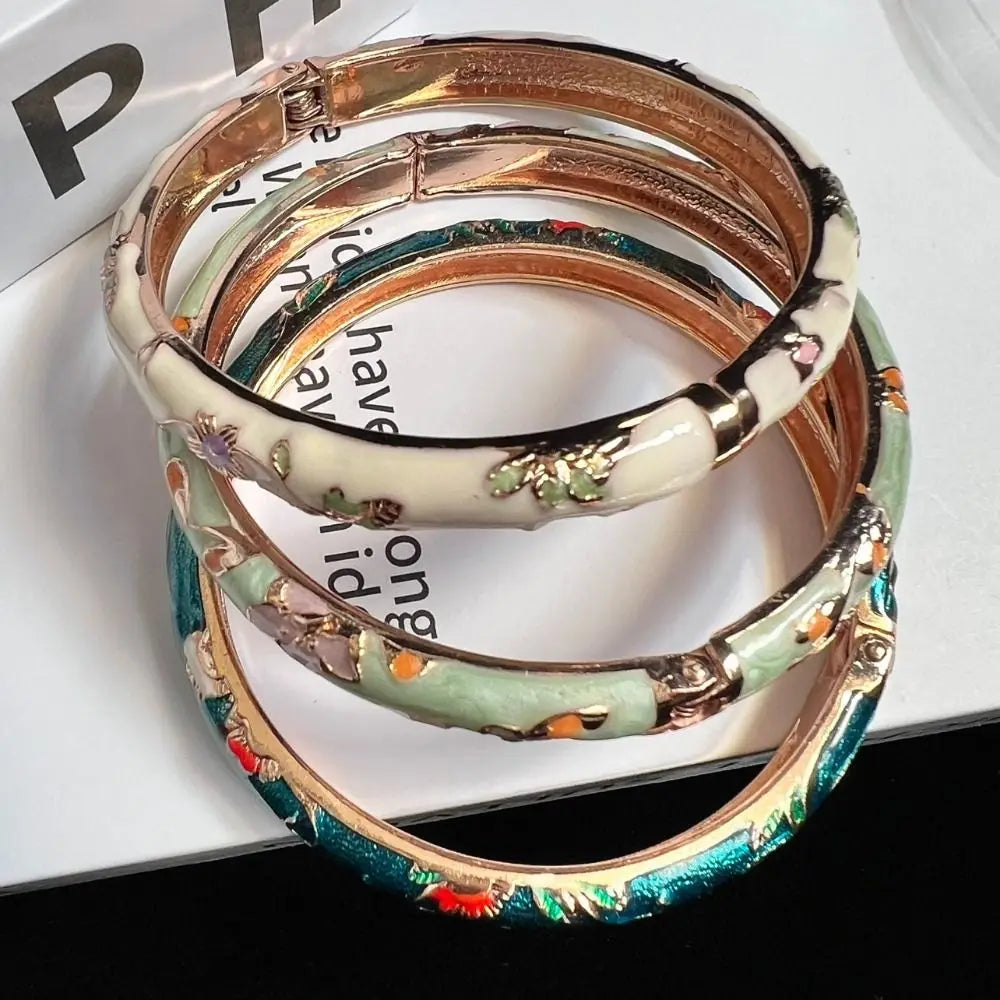 Enamel Bracelets vintage