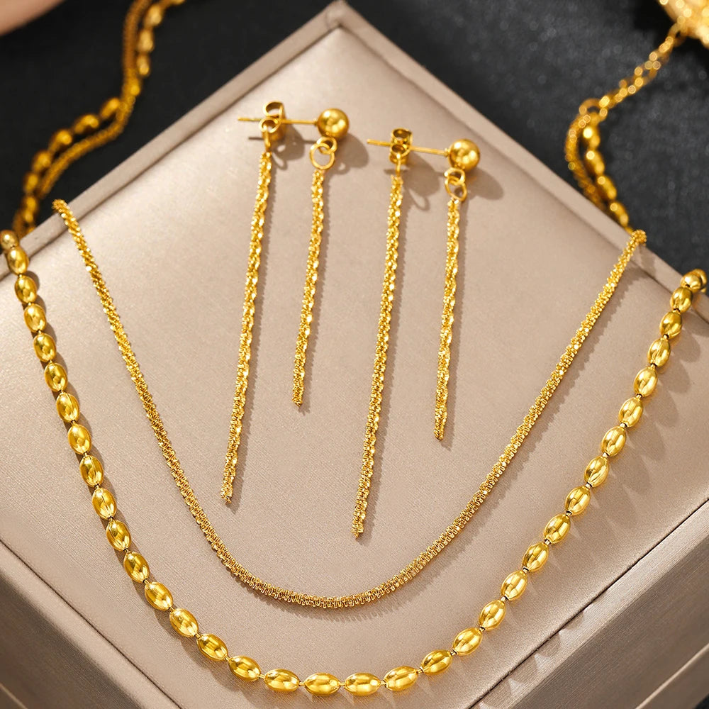 Necklace and EarringJewelry Set