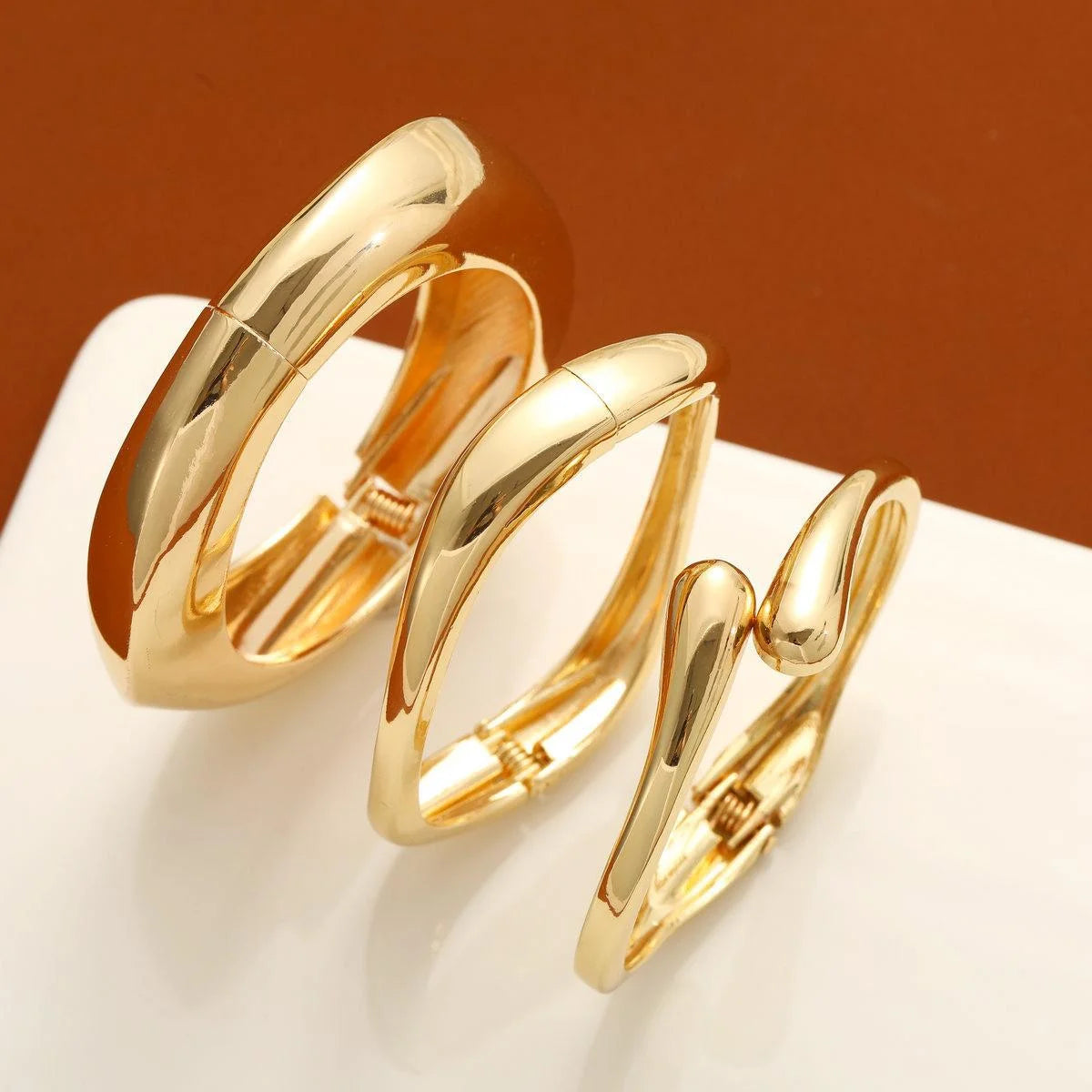 Gold Chunky Bracelets